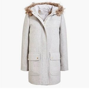 J crew factory vail parka NWT